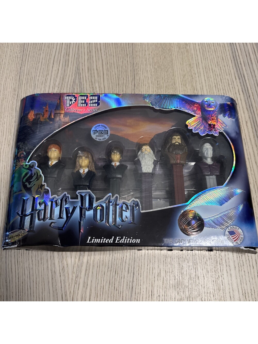 2015 Harry Potter Pez Collector's Series Limited Edition Box Set of 6 OPEN BOX